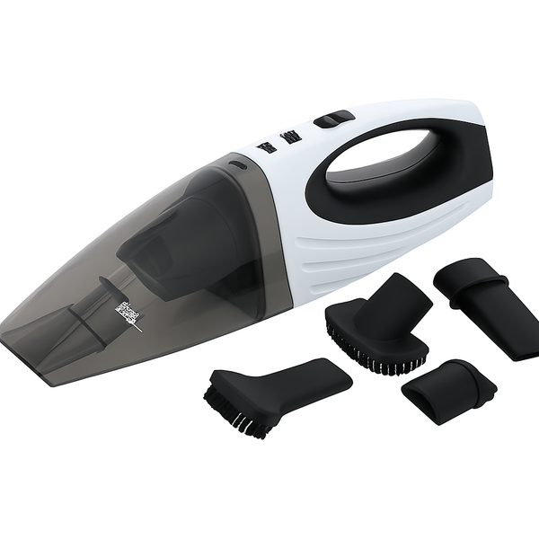 Handheld Vacuum Cleaner — Multi‑Attachment, High Suction Power