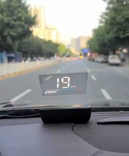 Car HUD Display – Speed & Navigation on Windshield | شاشة عرض أمامية للسيارة – عرض السرعة والملاحة بوضوح