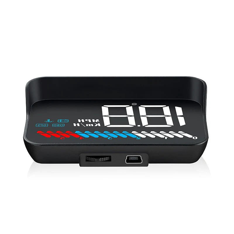 Car HUD Display – Speed & Navigation on Windshield | شاشة عرض أمامية للسيارة – عرض السرعة والملاحة بوضوح